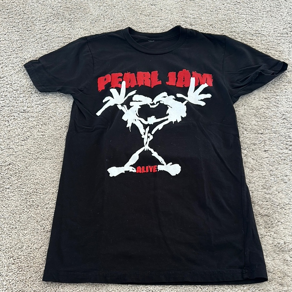 Pearl Black Jam Alive t-shirt, tag removed fits S/XS - Picture 2 of 6